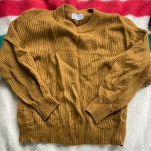 Everlane alpaca crew sweater